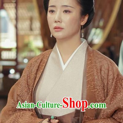 Chinese Ancient Dame Ji Dress Historical Drama Dr Cutie Costume and Headpiece for Women