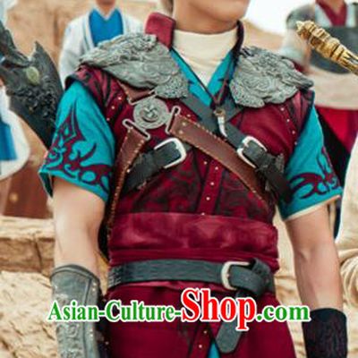 Chinese Ancient King Clothing and Jade Hairpin Drama The Taosim Crandmaster Swordsman Tie Lang Apparel and Headwear