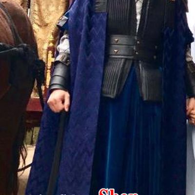 Chinese Ancient Crown Prince Li Chengqian Clothing and Headwear Drama Tang Dynasty Tour Swordsman Navy Costumes