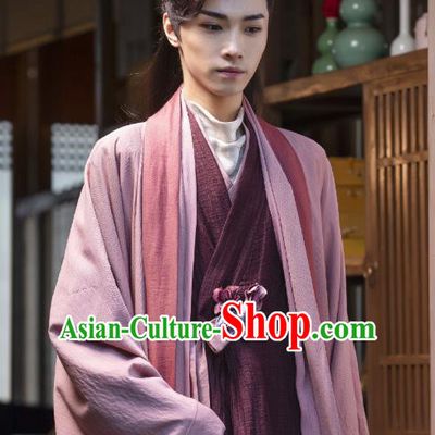 Chinese Ancient Physician Clothing and Hair Crown Drama the Birth of the Dream King Swordsman Yan Costumes