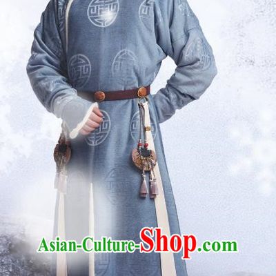 Chinese Ancient Manchu Prince Garment Drama Dreaming Back to the Qing Dynasty Aisin Gioro Yun Xiang Apparel Costumes