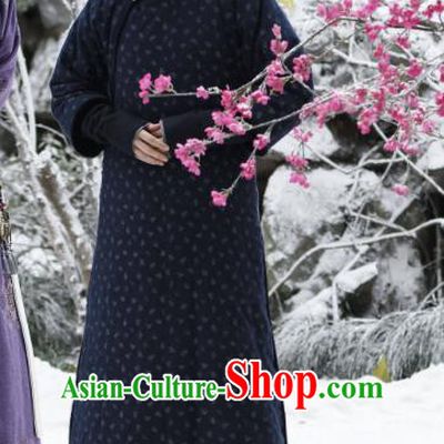 Chinese Ancient Garment Manchu Court Maid Qipao Dress and Hairpins Drama Dreaming Back to the Qing Dynasty Palace Lady Garment