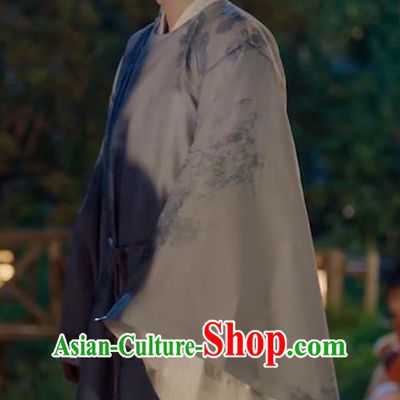Chinese Ancient Royal Prince Garment and Headwear Drama To Get Her Royal Highness Tu Siyi Apparels Clothing
