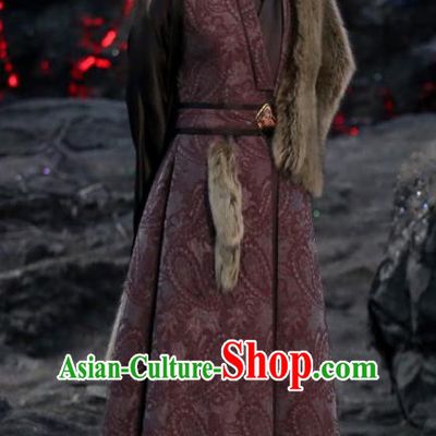 Chinese Ancient Demon Lord Garment Drama Sansheng Sanshi Pillow Eternal Love of Dream King Nie Chuyin Costumes