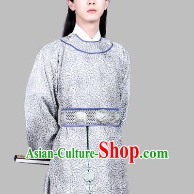 Chinese Ancient Song Dynasty Apparels Costumes and Hair Accessories Drama Kai Feng Qi Tan Gifted Scholar Bao Zheng Robe Garment