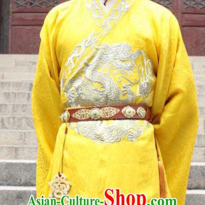 Chinese Ancient Emperor Imperial Garment Clothing and Headwear Drama The Empress Ling Xuan Apparels