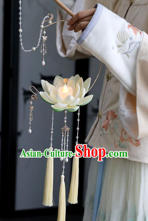 Chinese Ancient Little Yellow Lotus Lantern Women Accessories Lantern Festival Lamp Chinese Ancient Little Yellow Lotus Lantern Women Accessories Lantern Festival Lamp