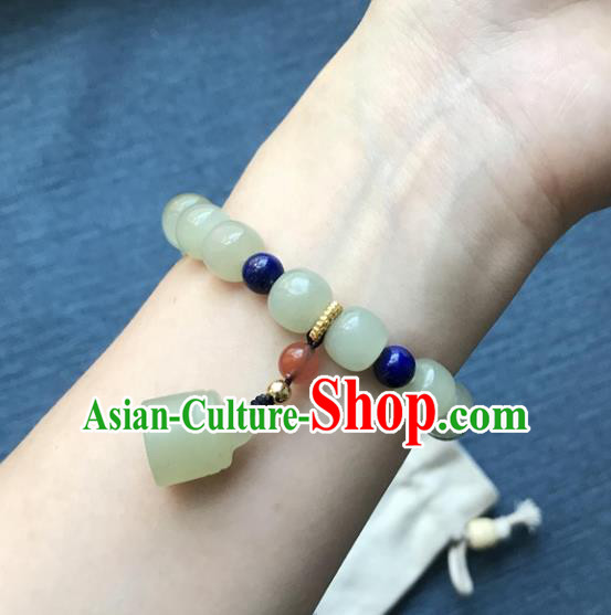 Chinese Ancient Hanfu Jade Accessories Jade Bracelet Jewelry Wristlet Chinese Ancient Hanfu Jade Accessories Jade Bracelet Jewelry Wristlet