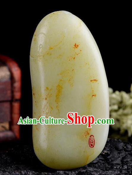 Chinese Ancient Carving Jade Bodhidharma Accessories Jade Craft Jade Handgrip Chinese Ancient Carving Jade Bodhidharma Accessories Jade Craft Jade Handgrip