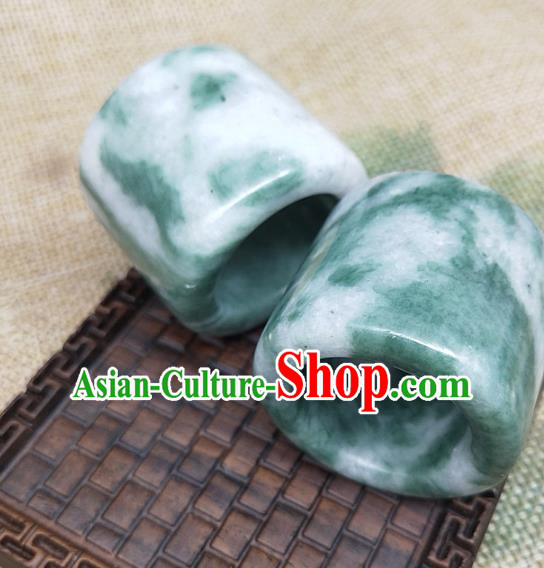 Chinese Ancient Hanfu Jade Ring Finger Annulus Accessories Men Jade Jewelry Chinese Ancient Hanfu Jade Ring Finger Annulus Accessories Men Jade Jewelry