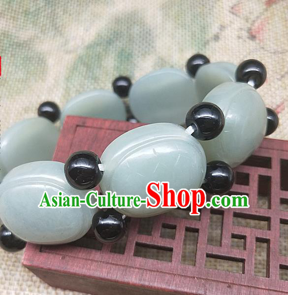 Chinese Ancient Hanfu Jade Bangle Accessories Hetian Jade Jewelry Turtle Shell Bracelet Chinese Ancient Hanfu Jade Bangle Accessories Hetian Jade Jewelry Turtle Shell Bracelet