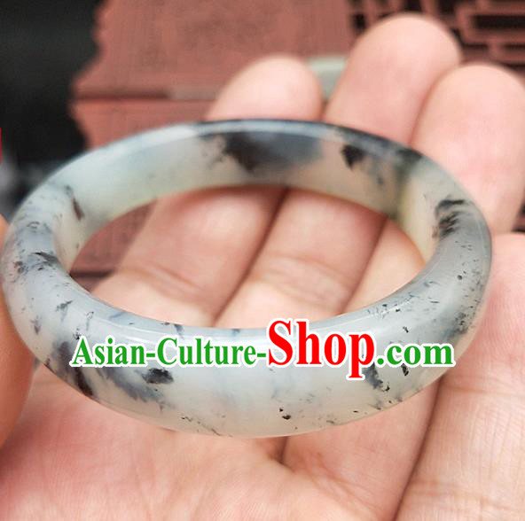 Chinese Ancient Hanfu Jade Bracelet Hetian Jade Bangle Jewelry Accessories Chinese Ancient Hanfu Jade Bracelet Hetian Jade Bangle Jewelry Accessories