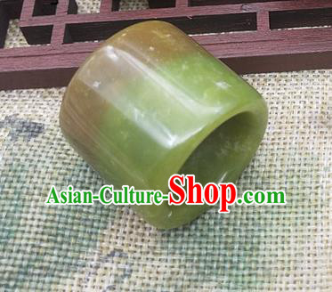 Chinese Ancient Men Hanfu Jade Ring Hetian Jade Jewelry Finger Accessories Chinese Ancient Men Hanfu Jade Ring Hetian Jade Jewelry Finger Accessories