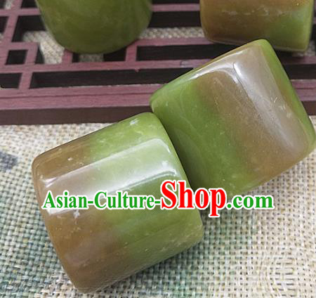 Chinese Ancient Men Hanfu Jade Ring Hetian Jade Jewelry Finger Accessories Chinese Ancient Men Hanfu Jade Ring Hetian Jade Jewelry Finger Accessories