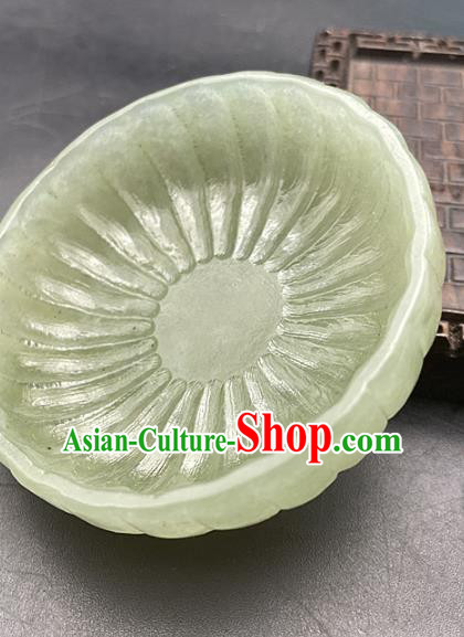 Chinese Jade Craft Carving Teacup Accessories Goblet Handiwork Chinese Jade Craft Carving Teacup Accessories Goblet Handiwork
