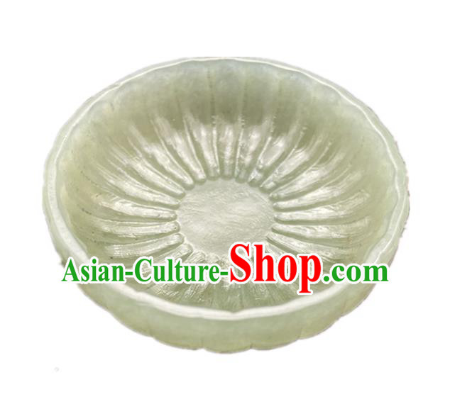 Chinese Jade Craft Carving Teacup Accessories Goblet Handiwork Chinese Jade Craft Carving Teacup Accessories Goblet Handiwork