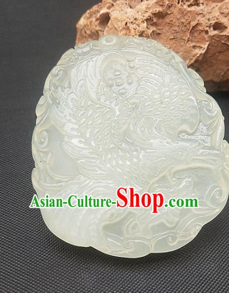 Chinese Ancient Jade Accessories Hsiuyen Jade Label Craft Carving Eagle Jade Necklace Pendant Chinese Ancient Jade Accessories Hsiuyen Jade Label Craft Carving Eagle Jade Necklace Pendant