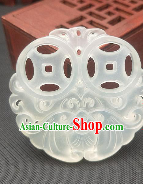 Chinese Handmade Jade Accessories Pendant Hsiuyen Jade Label Carving Bat Jade Necklace Craft Chinese Handmade Jade Accessories Pendant Hsiuyen Jade Label Carving Bat Jade Necklace Craft