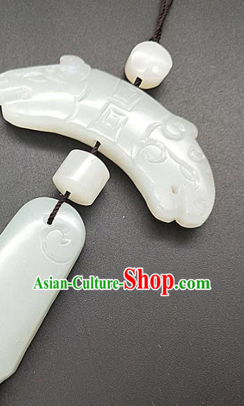 Chinese Handmade Jade Waist Accessories Handgrip Craft Handmade Jade Jewelry Carving Jade Pendant Chinese Handmade Jade Waist Accessories Handgrip Craft Handmade Jade Jewelry Carving Jade Pendant