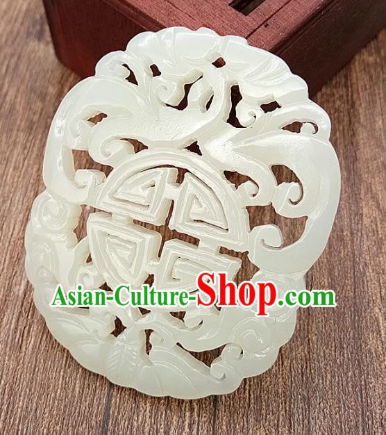 Chinese Handmade Jade Necklace Accessories Handgrip Craft Handmade Jade Jewelry Jade Pendant Chinese Handmade Jade Necklace Accessories Handgrip Craft Handmade Jade Jewelry Jade Pendant