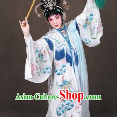 Chinese Peking Opera Female Dan Garment Costumes the Royal Consort of Tang Apparel Hua Tan Lady Yang Dress and Headwear