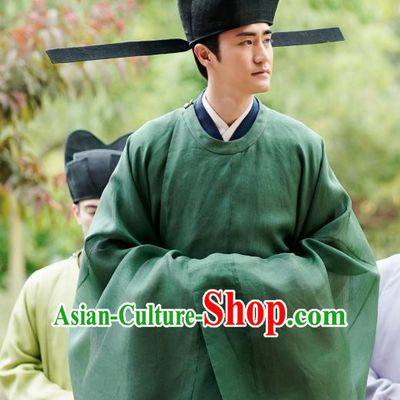 Ancient Chinese Song Dynasty Official Apparel Historical Costumes and Hat Drama Serenade of Peaceful Joy Chancellor Han Qi Garment