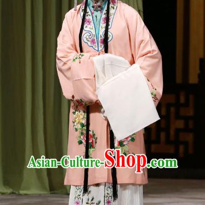 Traditional Chinese Peking Opera Rich Lady Dress Garment Return of the Phoenix Costumes Young Female Orange Apparels and Headwear