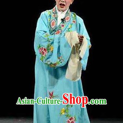 Chinese Beijing Opera Young Men Xu Xian Garment Henan Opera Legend of the White Snake Scholar Apparels Costumes and Hat