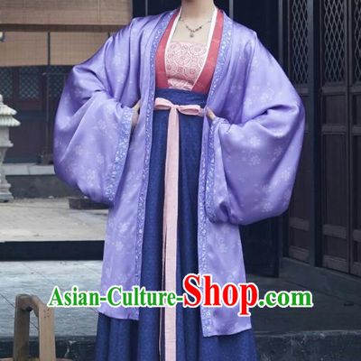 Ancient Chinese Historical Costumes and Headpieces Drama Serenade of Peaceful Joy Song Dynasty Princess Zhao Huirou Apparel Garment