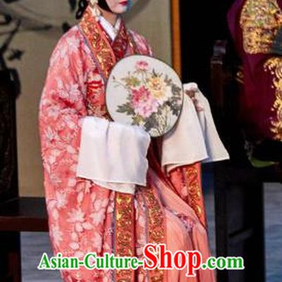 Traditional Chinese Peking Opera Hua Tan Apparels Garment The Revenge of Prince Zi Dan Imperial Consort Dress Costumes and Headwear