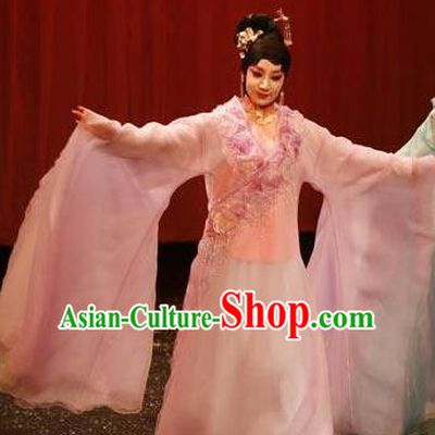 Chinese Kun Opera The Fragrant Companion Apparels Costumes Peking Opera Hua Tan Patrician Female Pink Dress Garment and Headpieces