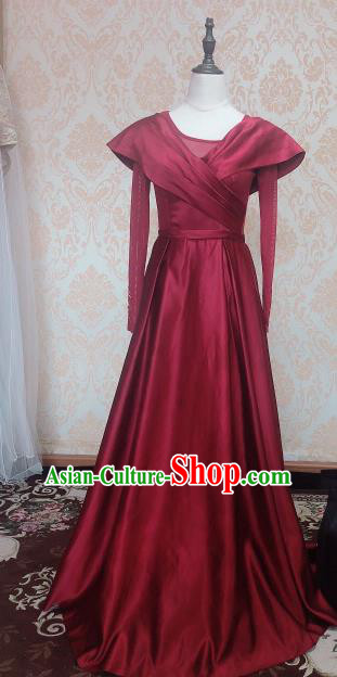 Indian Traditional Lehenga Wine Red Dress Asian India Wedding Costume for Women Indian Traditional Lehenga Wine Red Dress Asian India Wedding Costume for Women