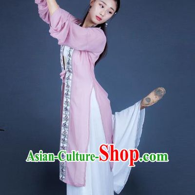 Chinese Traditional Dance Unsillied Dress Classical Dance Stage Performance Costume for Women