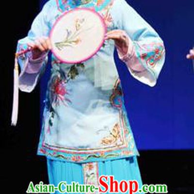 Chinese Shaoxing Opera Qing Dynasty Noble Lady Dress Costumes and Headpieces Eternal Love Yue Opera Hua Tan Garment Apparels