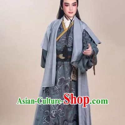 Chinese Yue Opera Xiaosheng Costumes and Headwear Shaoxing Opera King Wu Yue Young Male Apparels Prince Garment