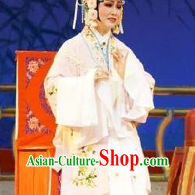Chinese Shaoxing Opera Hua Tan Shen Gumei Dress Garment and Headpieces Lai Marriage Yue Opera Actress Apparels Costumes
