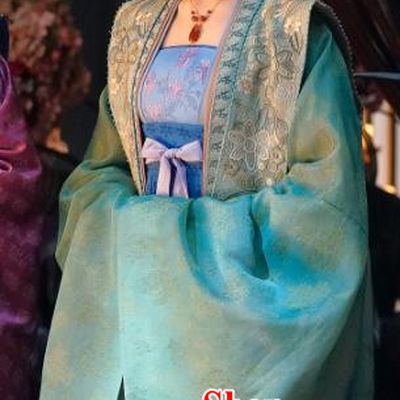 Chinese Ancient Noble Dame Garment Apparels and Headdress Drama Serenade of Peaceful Joy Song Dynasty Imperial Consort Miao Dress Historical Costumes