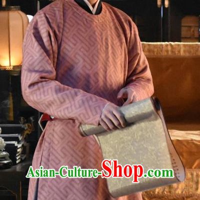 Chinese Ancient Hanfu Garment Apparels Drama Serenade of Peaceful Joy Song Dynasty Emperor Zhao Zhen Historical Costumes and Headwear