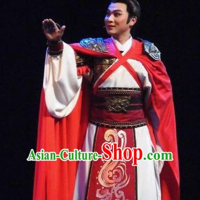 Chinese Yue Opera Xiaosheng Garment Costumes and Headwear Tong Que Tai Shaoxing Opera Wusheng Young Male Apparels