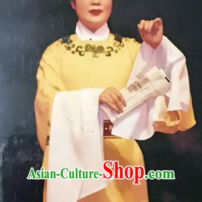 Chinese Yue Opera Xiaosheng Mo Chou Nv Costumes and Headwear Shaoxing Opera Young Male Garment Scholar Lu Yong Apparels