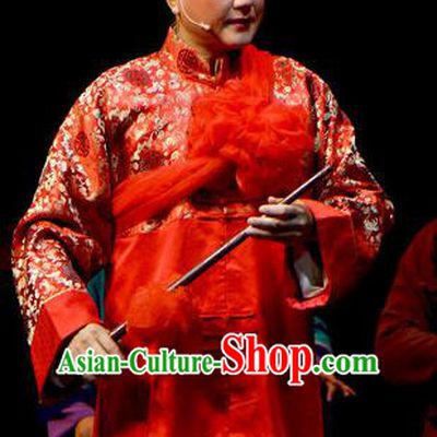 Chinese Yue Opera Xiaosheng Young Male Garment Costumes and Headwear Jiujin Girl Shaoxing Opera Wedding Apparels