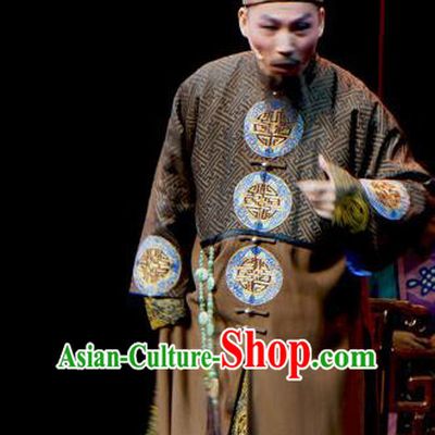 Chinese Yue Opera landlord Costumes and Headwear Jiujin Girl Shaoxing Opera Laosheng Elderly Male Shi Er Garment Apparels