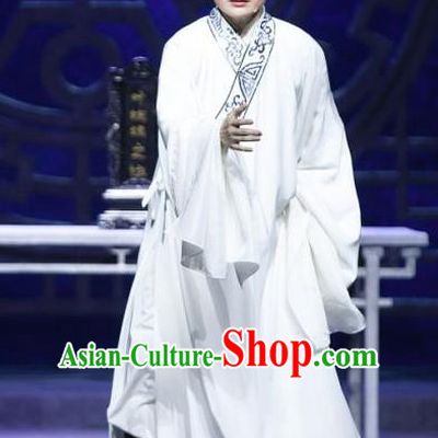 Tuan Yuan Zhi Hou Chinese Yue Opera Young Male Shi Qiaosheng Apparels and Hat Shaoxing Opera Scholar Garment Costumes