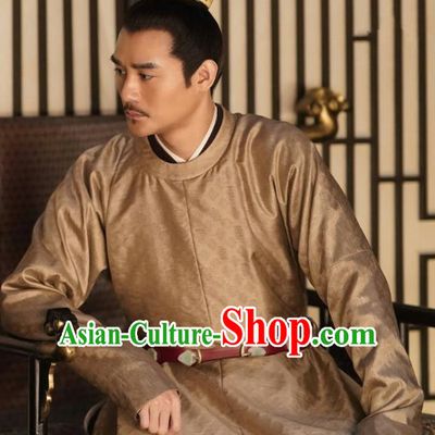 Traditional Chinese Song Dynasty Emperor Historical Costumes and Headpieces Drama Serenade of Peaceful Joy Ancient Renzong Apparels