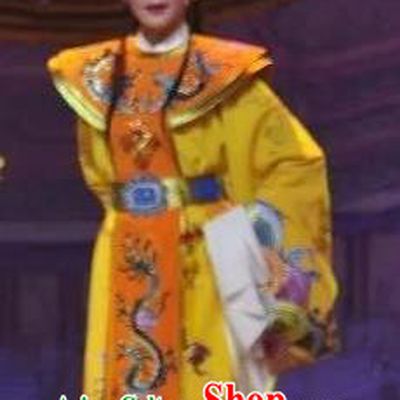 Palm Civet for Prince Chinese Yue Opera Niche Costumes and Headwear Shaoxing Opera Young Male Garment Apparels Emperor Imperial Robe