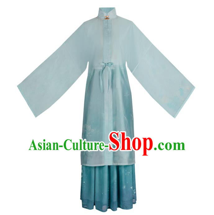 Chinese Traditional Garment Ancient Ming Dynasty Noble Lady Historical Costumes Embroidered Hanfu Dress Chinese Traditional Garment Ancient Ming Dynasty Noble Lady Historical Costumes Embroidered Hanfu Dress