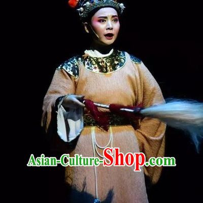 Xianglian Case Chinese Yue Opera Young Man Garment Apparels and Headwear Shaoxing Opera Eunuch Costumes