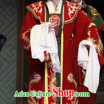 Chinese Shaoxing Opera Noble Dame Dress Costumes and Headdress Yue Opera Chun Cao Countess Garment Apparels