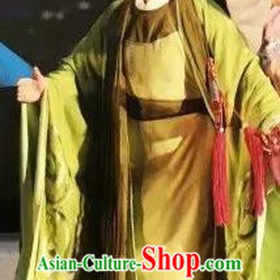 Xu Fu Dong Du Chinese Yue Opera Xiaosheng Costumes and Headwear Shaoxing Opera Young Male Garment Apparels