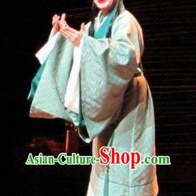 Ban Zhao Chinese Yue Opera Young Male Cao Shou Garment and Headwear Shaoxing Opera Xiaosheng Scholar Costumes